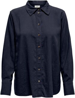 JDY Say L/S Linen Loose Overhemd Dames - XL