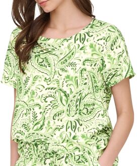 JDY Troya Life Crew Woven T-shirt Dames - M