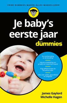 Je baby's eerste jaar voor Dummies - eBook James Gaylord (9045355299)