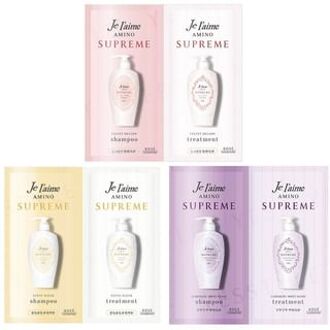 Je l'aime Amino Supreme Shampoo & Treatment Sachet Set Velvet Mellow - 10ml x 2