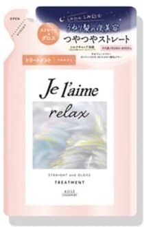 Je l'aime Relax Midnight Repair Hair Treatment Straight & Gloss 340ml Refill