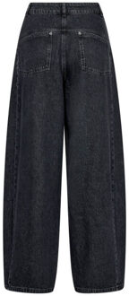 Jeans 41023 pancy Zwart - S