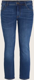 jeans basic slim leg denim denim long 1/1 2 Blauw Denim-54 (44)