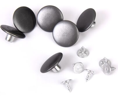 Jeans Glossy Knoppen Hamer Op 20 Mm Pack Van 6 Sets Antiek Zilver Voor Ambachten Naaien Diy Jean Kleding kleding Kledingstuk Klinknagels