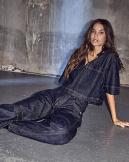 Jeans hl10572 drew - maat L Blauw