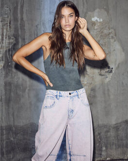 Jeans hl10574 drew - maat M Roze