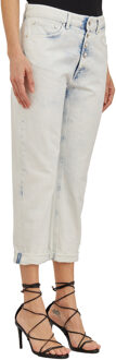 Jeans In Denim Mod Koons Gioiello Lichtblauw - 25 (Taille)