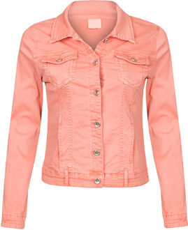 Jeans Jacket Stretch Koraal koraal|roze - S (36)