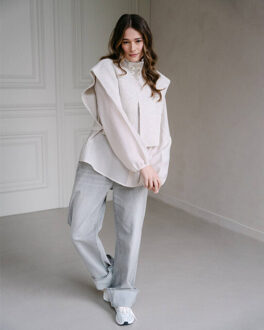 Jeans kaia5 Grijs - S