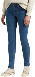 Jeans Lee , Blauw , Dames - W29 L31,W25 L31,W30 L31,W32 L31,W27 L31