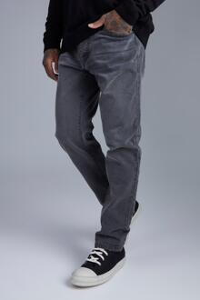 Jeans Met Rechte Pijpen, Dark Grey - 32R