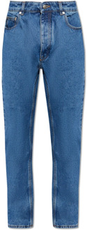 Jeans met rechte pijpen Palm Angels , Blue , Heren - W33,W34,W32,W31,W30,W29