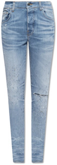 Jeans met sprankelende inzetstukken Amiri , Blue , Heren - W33,W38,W30,W34,W31,W32,W36