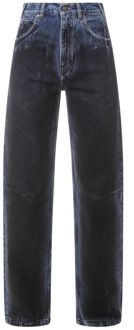 Jeans met zwarte details Darkpark , Blue , Dames - W25,W26