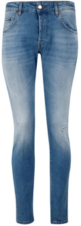 jeans Milano Dtf77Sc Don The Fuller , Blue , Heren - W34,W33
