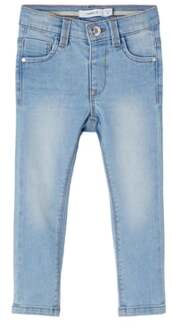 Jeans Nmfpolly Light Blue Denim Blauw - 86