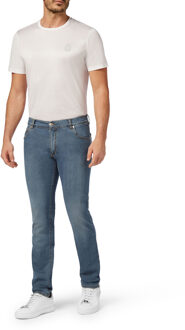 Jeans Recht Model Crest - maat Blauw