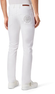 Jeans Recht Model Wit