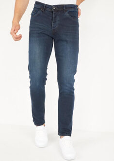 Jeans regular fit donker Blauw - 32