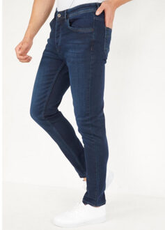 Jeans regular fit donker Blauw - 34