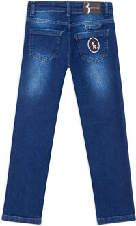 Jeans Regular Fit Double B Blauw - 8J / 128cm