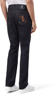 Jeans Regular Fit Double B Donkerblauw - 26 (Taille)