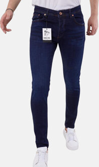 Jeans slim fit navy 5306 Blauw - 33