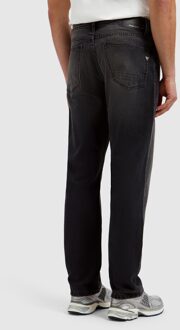 Jeans The Eric Regular Fit Denim Washed Black  32 Zwart, Grijs