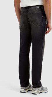 Jeans The Eric Regular Fit Denim Washed Black  33 Zwart, Grijs