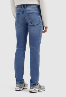 Jeans The Ryan Slim Fit Denim Mid Blue  32 Blauw