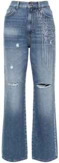 Jeans Twinset , Blue , Dames - W28,W25,W27,W26