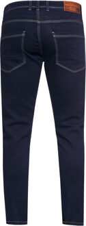 Jeansbroek "MELVIN" slim fit katoen stretch Donkerblauw - 36W/34L