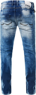 Jeansbroek "MISATO" slim fit (THE FULLY LOADED) Blauw - 38W/32L