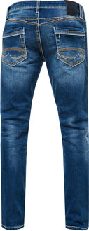Jeansbroek "NEW YORK" donkerblauw used regular fit