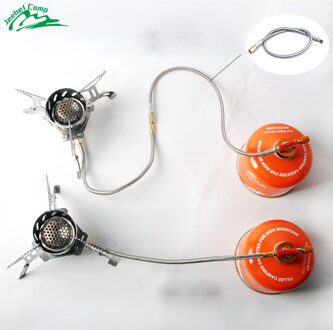 Jeebel 44cm Verlengen Buis Gasfornuis Adapter Brander Outdoor Camping Propaan Cilinders Tank