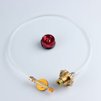 Jeebel Outdoor Gas Refill Adapter Camping Kachel Klep Propaan Tank Refill Adapter Bijvullen Gasflessen Voor Gasfornuis Branders Package 4
