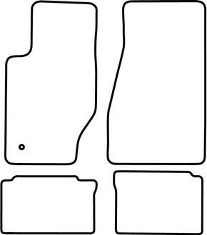 jeep Automatten Jeep Grand Cherokee 2005-2010