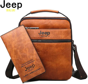 JEEP BULUO Men's Leisure Single-shoulder Bag Fashion Crossbody Bag Multi-functional Business&Leisure Bags The Best Gifts For Men