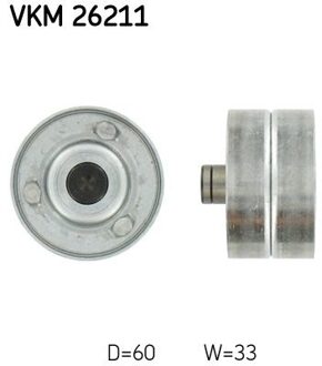 jeep Geleiderol, distributieriem VKM26211