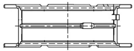 jeep Hoofdlager 001FL21834050