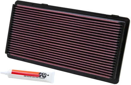 jeep K&N vervangingsfilter passend voor Jeep Cherokee 2.5/4.0L 1996-2001 (33-2122) 332122
