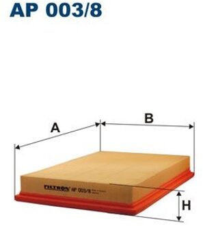 jeep Luchtfilter AP0038