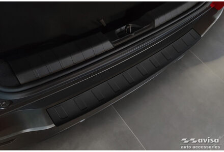 jeep Matzwart RVS Achterbumperprotector passend voor Jeep Avenger + EV 2023- 'Ribs' AV240342
