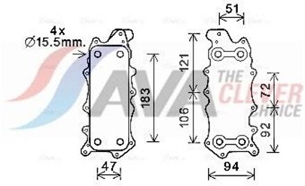 jeep Oliekoeler, motorolie MS3685