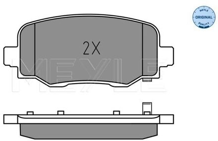 jeep Remblokkenset, schijfrem 0252573418