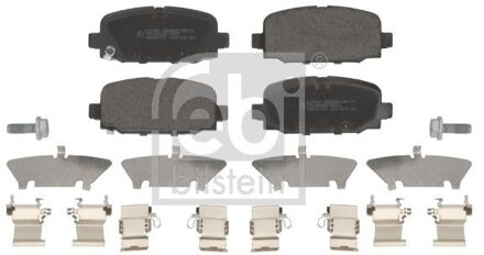 jeep Remblokkenset, schijfrem 184237