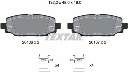 jeep Remblokkenset, schijfrem 2613601