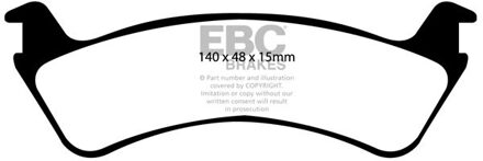 jeep Remblokkenset, schijfrem DP1130