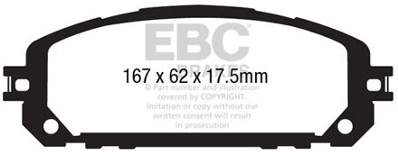 jeep Remblokkenset, schijfrem DPX3030