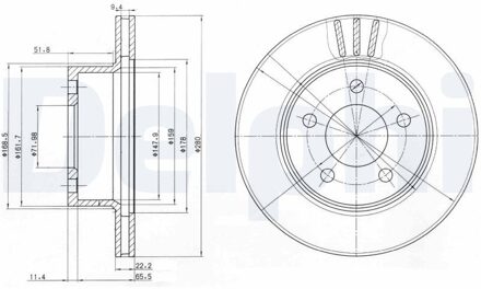 jeep Remschijf BG3532